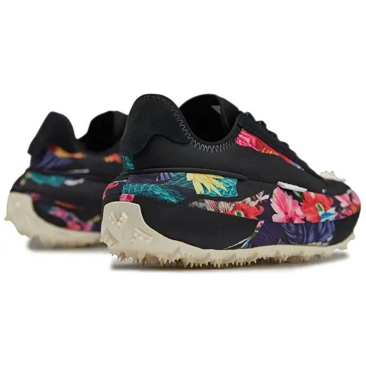 Y-3 Makura Floreale Uomo Sneakers Nero Bianco Nucleo Bianco Crema GX1086 40⅔ miniatura 3