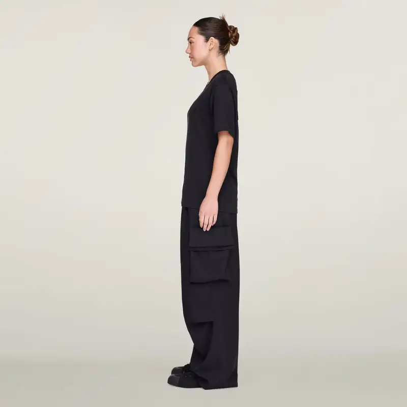 Y-3 Pantaloni Sport Uniform Multi Cargo Black miniatura 2