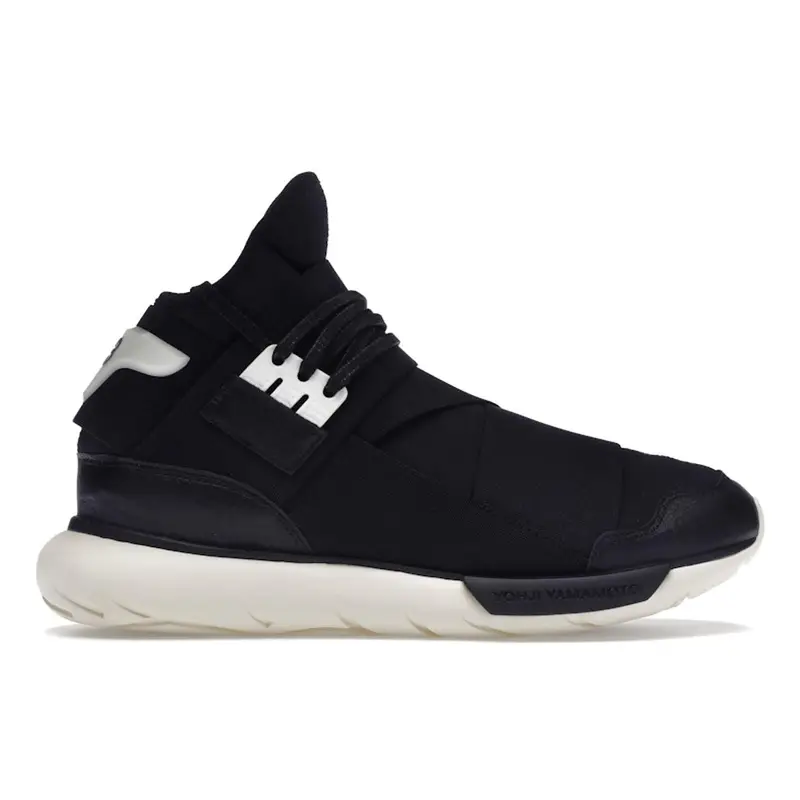 Y-3 Qasa High Nero Bianco Sneakers Unisex Bianco Sporco B35673 41⅓