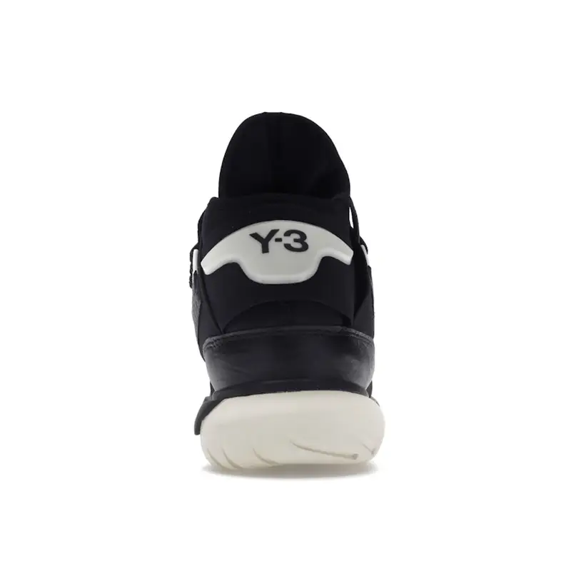 Y-3 Qasa High Nero Bianco Sneakers Unisex Bianco Sporco B35673 41⅓ miniatura 5