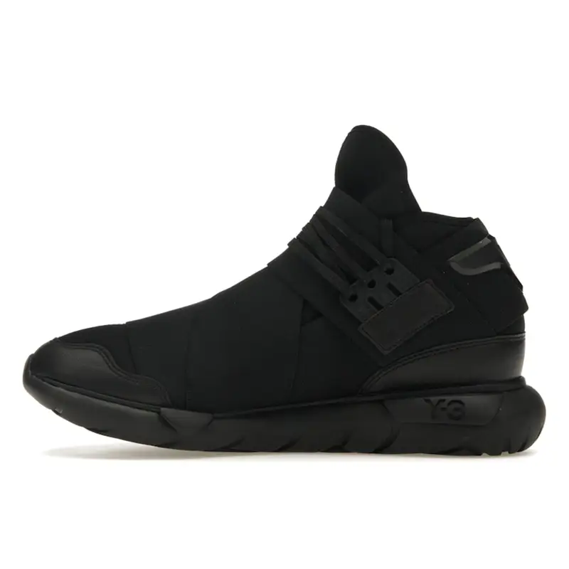 Y-3 Qasa High Triple Black 2023 Sneakers Unisex IF5505 46 miniatura 3