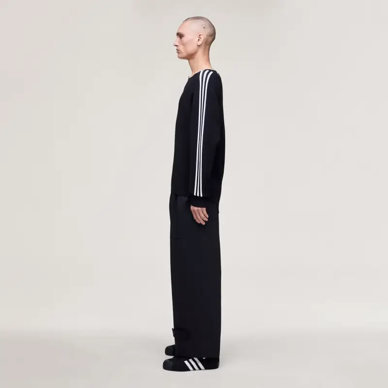 Y-3 SPORT UNIFORM WIDE LEG PANTS Black miniatura 2