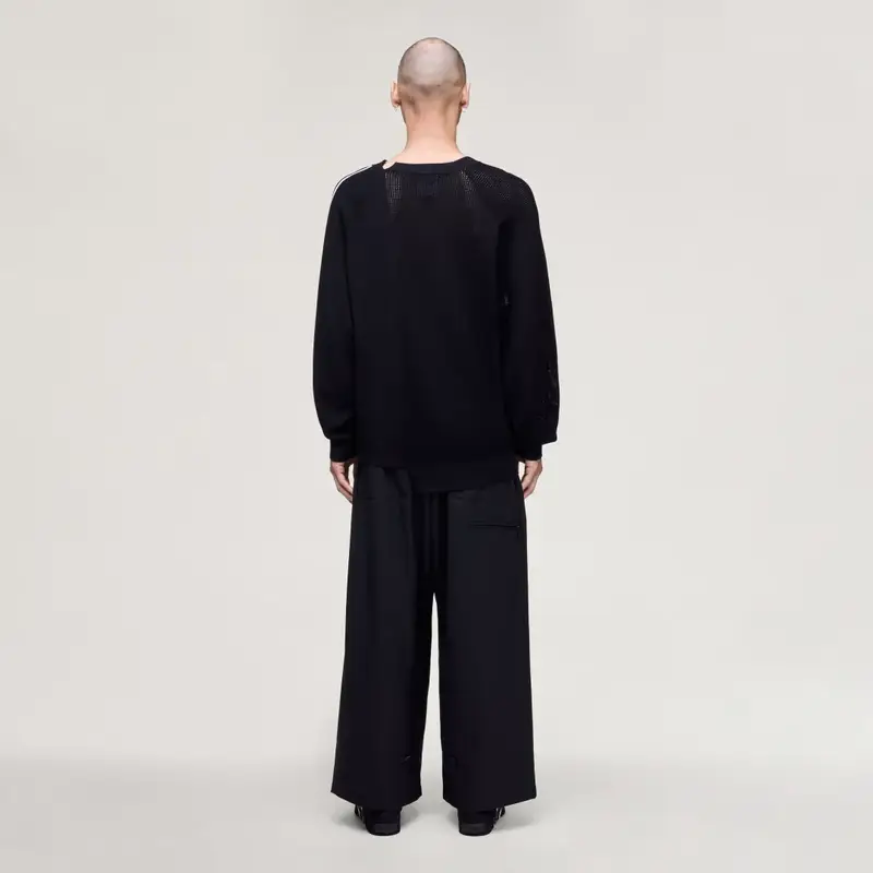 Y-3 SPORT UNIFORM WIDE LEG PANTS Black miniatura 3