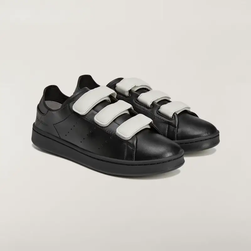 Y-3 Stan Smith Hook-And-Loop Black miniatura 4