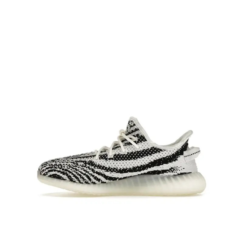 Yeezy Boost 350 V2 Bambino Zebra 2024 Sneakers Bambino Bianco Core-Black Rosso HP6592 28 miniatura 4