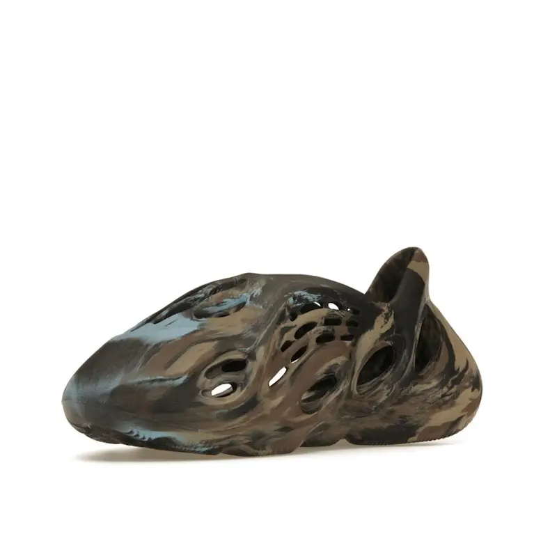 Adidas Yeezy Foam Runner MX Cinder Sneakers Unisex Marroni miniatura 5