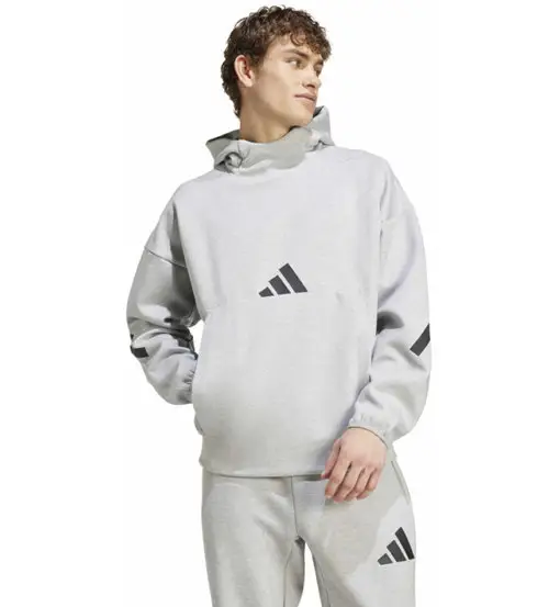 Z N E - felpa con cappuccio - uomo Grey