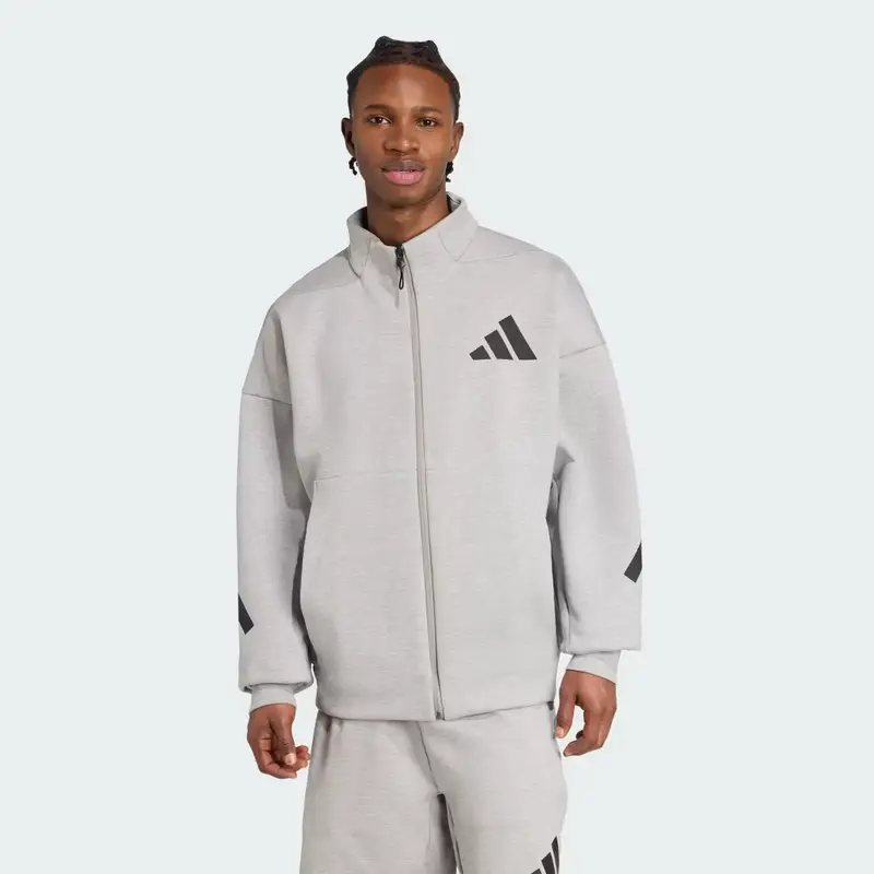 Z.N.E. Giacca da allenamento Medium Grey Heather