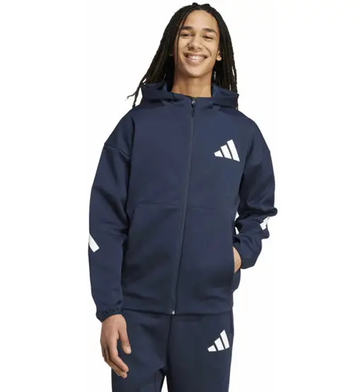 Z N E M - felpa con cappuccio - uomo Blue