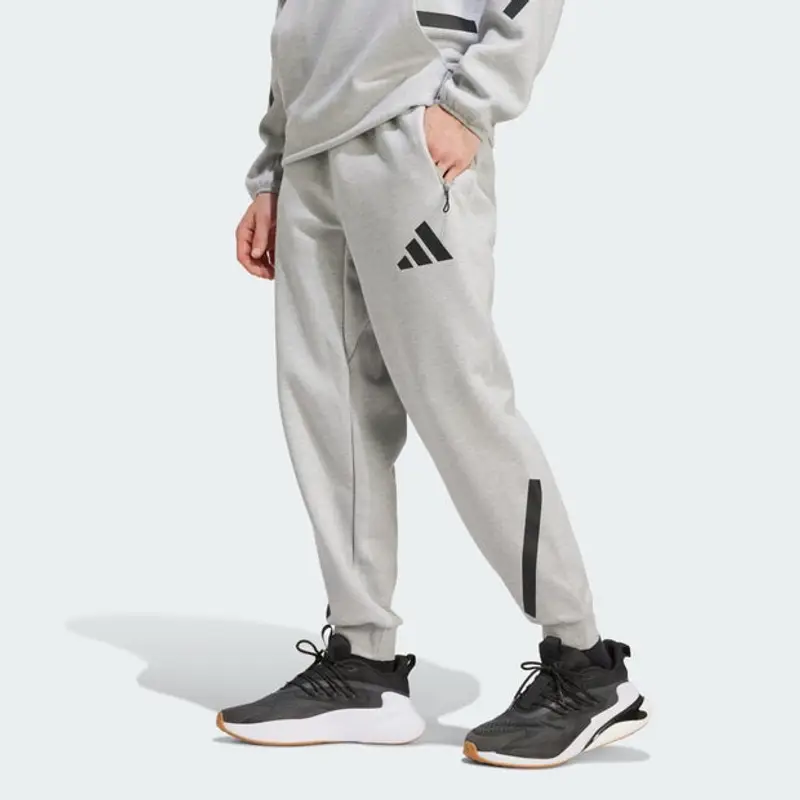 Adidas Z.n.e. Tracksuit male Pantaloni - Grigio - Poly Mesh - Foot Locker