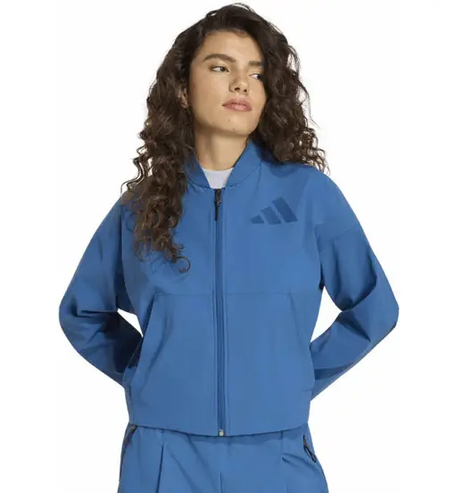 Z N E Woven W - giacca fitness - donna Blue