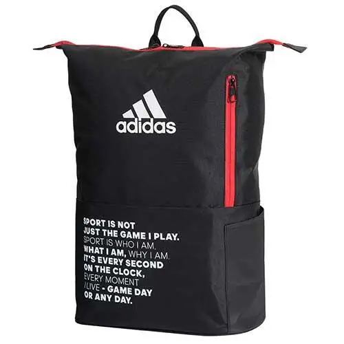 Zaino Adidas Multigame 2.0 Nero | Adidas Rosso