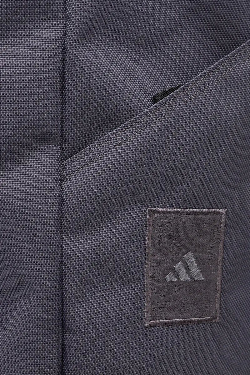 zaino colore grigio con applicazione JM5445 miniatura 4