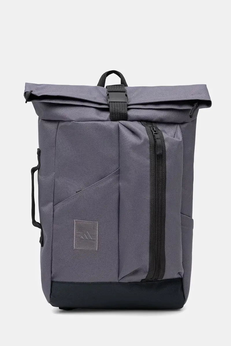 zaino colore grigio con applicazione JM5445