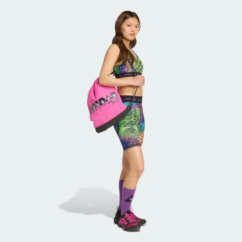 Zaino da ginnastica adidas x Jeremy Scott Lucid Fuchsia miniatura 2