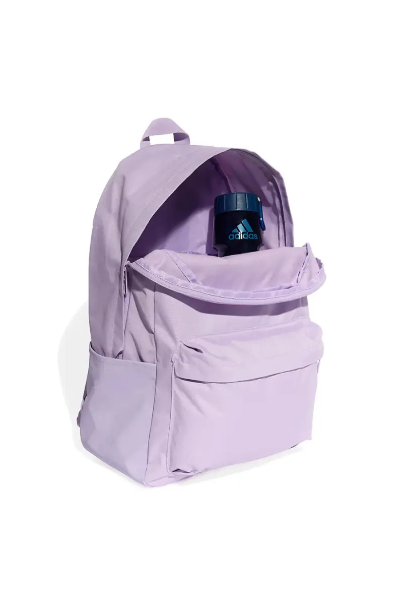 Zaino lilla con tasca frontale capiente Adidas CLSC BARS BP [LILLA] miniatura 5
