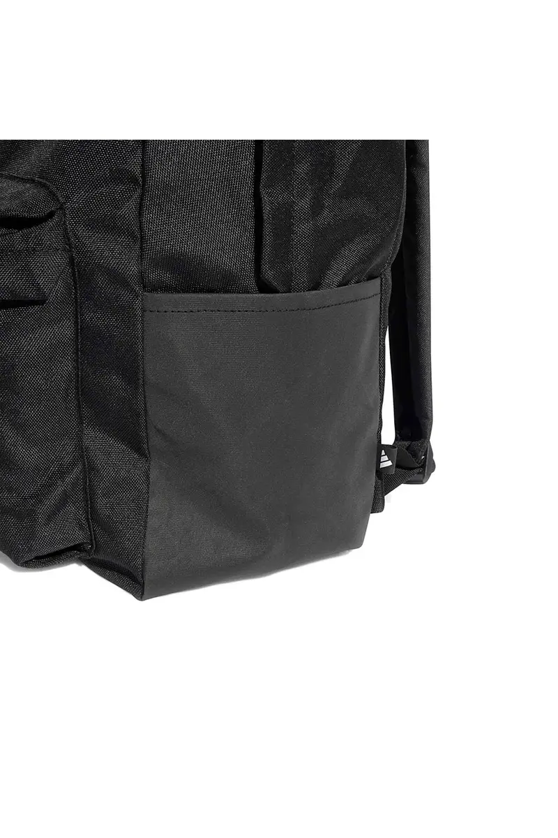 Zaino nero con logo oro e tasca porta laptop Adidas IS7048 [NERO miniatura 3