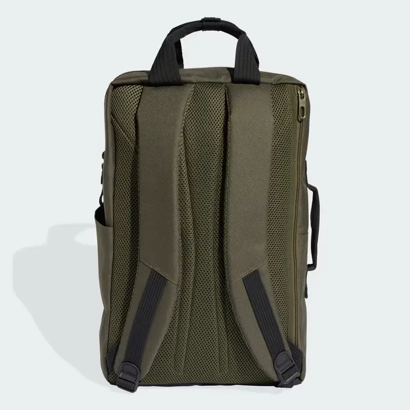 Zaino Utility Boxy adidas Olive Strata miniatura 4