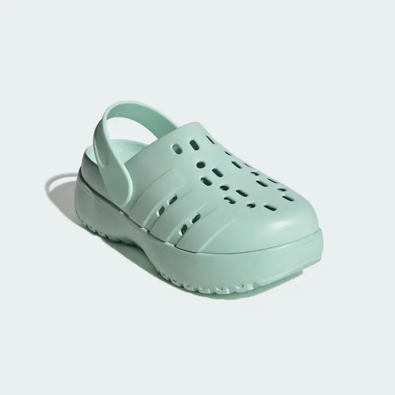 Zoccoli con piattaforma Adilette Halo Mint miniatura 4