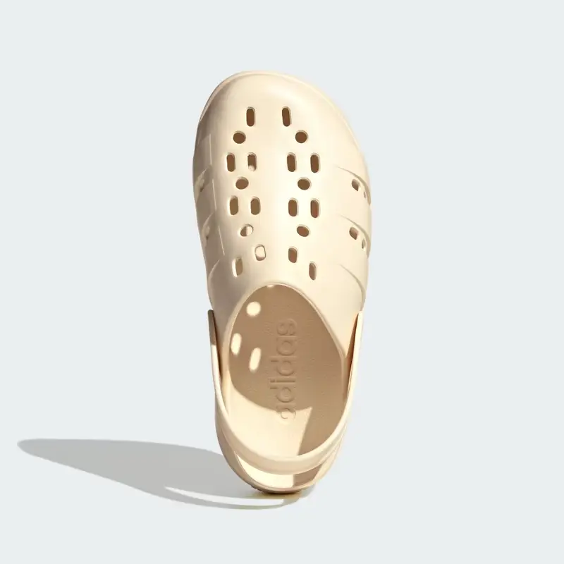 Zoccoli con piattaforma Adilette Wonder White miniatura 2