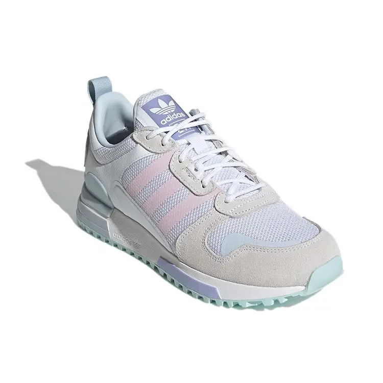 ZX 700 HD Bianco Rosa Trasparente Donna Sneakers Cloud-White Violet-Tone H02765 36 miniatura 4
