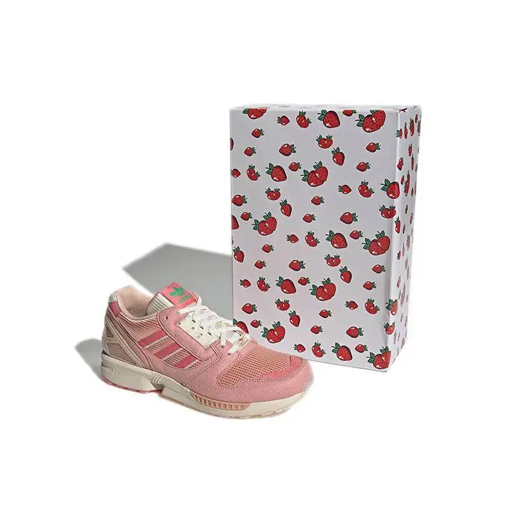 ZX 8000 Strawberry Latte Sneakers Unisex Rosa Wonder-Mauve Halo-Ivory GY4648 44 miniatura 3