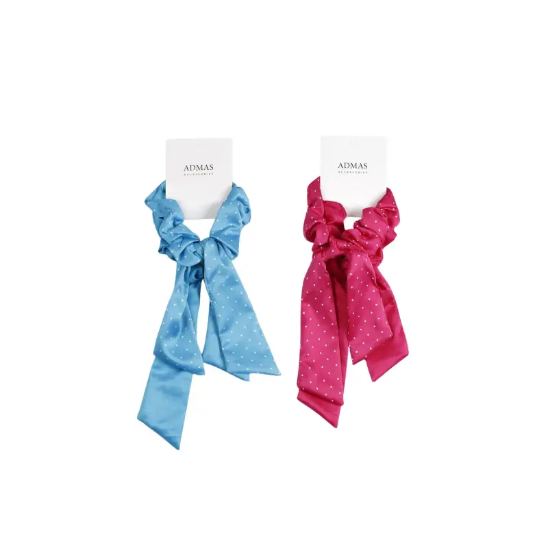 Fascia per capelli a pois donna Admas (x12)