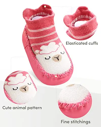 Adorel Pantofole Bambino Rosa 3516549 miniatura 3