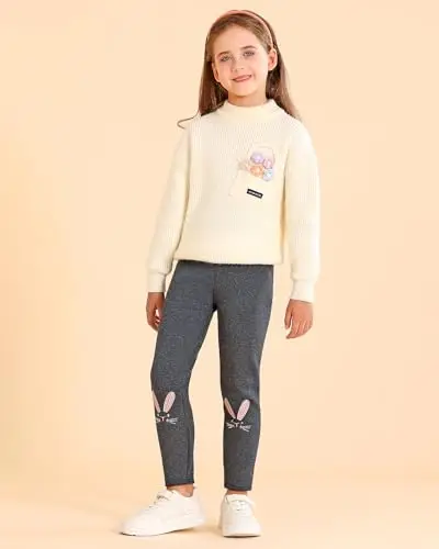 Adorel Leggings Bambina Grigio 3466069 miniatura 2