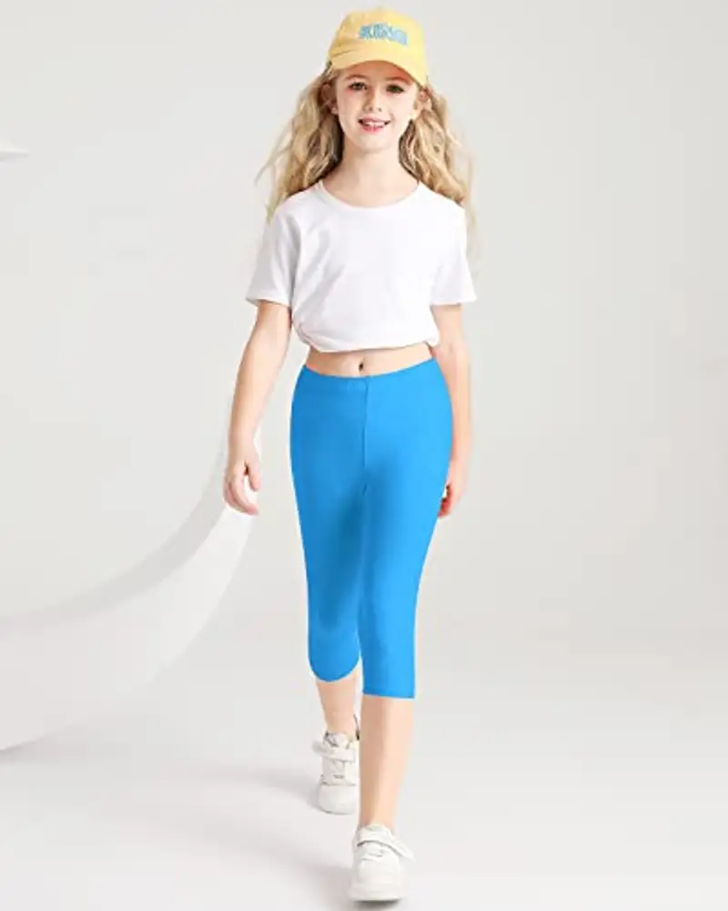 Adorel Leggings Bambina Blu 2434460 miniatura 3