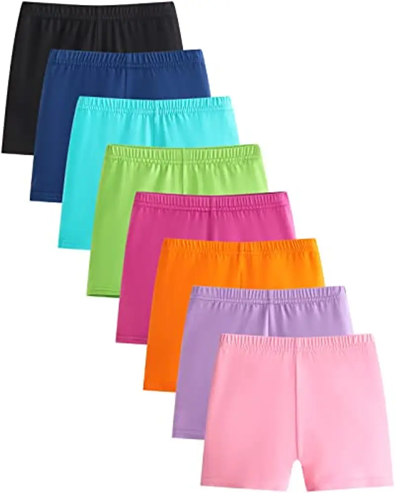 Adorel Pantaloncini Corti Shorts Bambina Confezione da 8 Infanzia da Sogno 5-6 Anni (Dimensioni del Produttore 130)