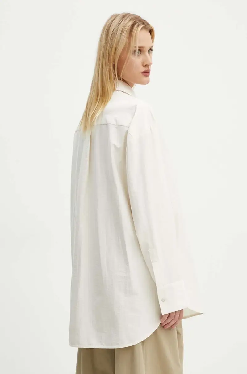 camicia Beige miniatura 3