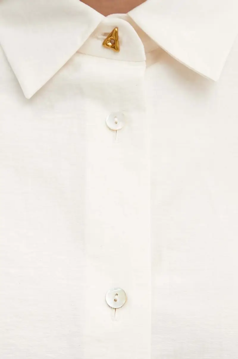 camicia Beige miniatura 5