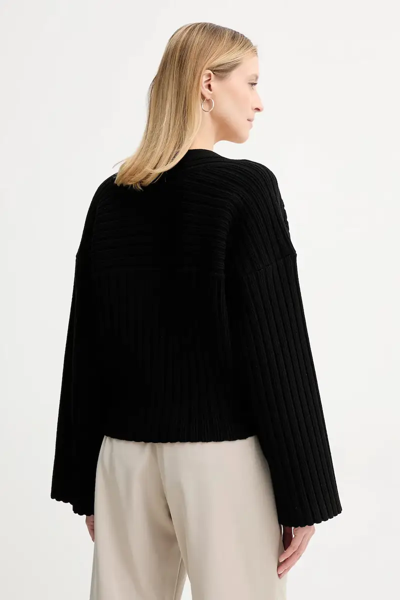 Aeron Cardigan Donna Nero 3636256 miniatura 3