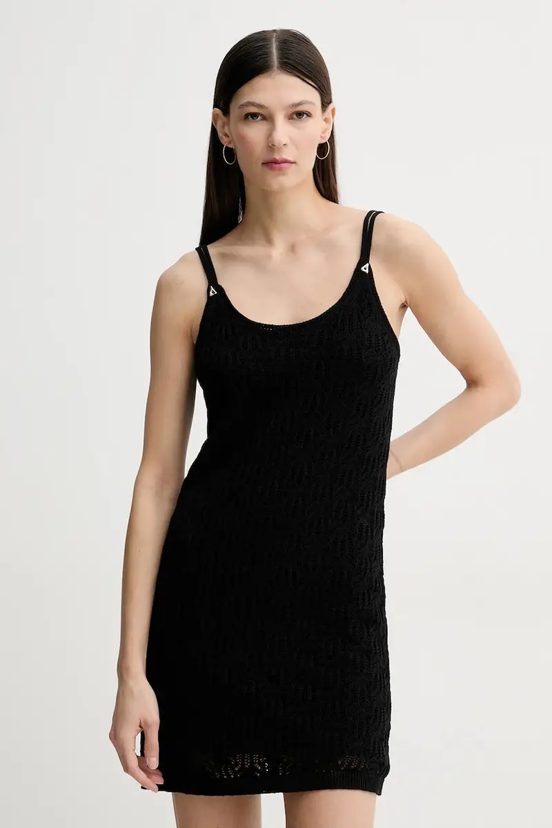 vestito in cotone BARRY colore nero DR573573