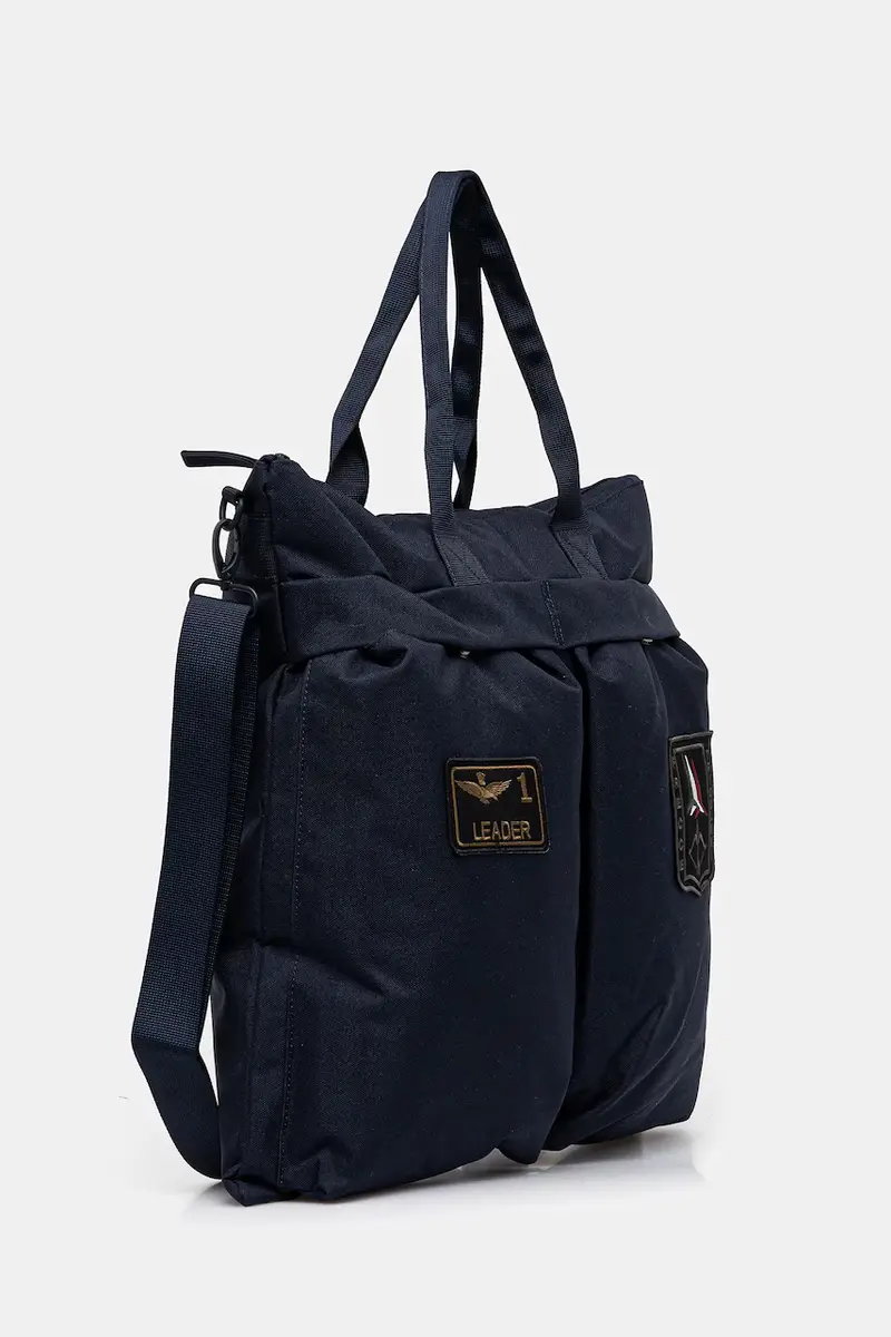 borsa colore blu navy BO1103UCT03215 miniatura 2