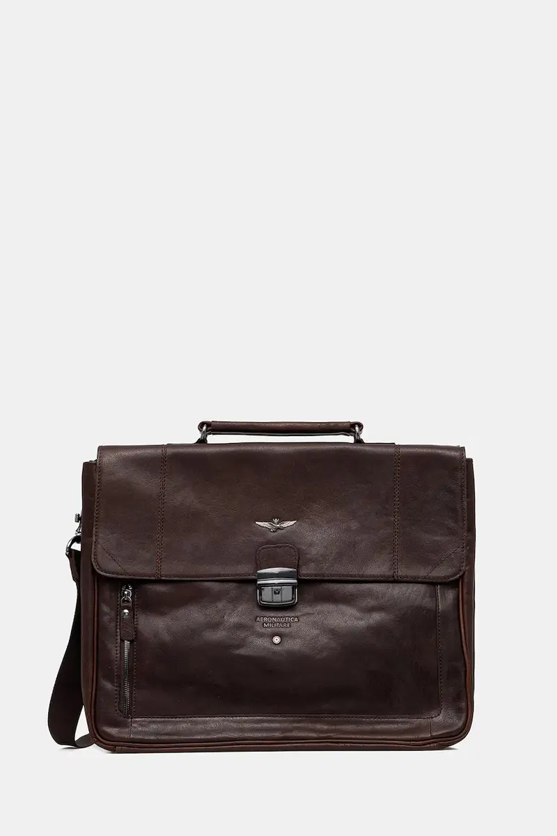 borsa in pelle Marrone