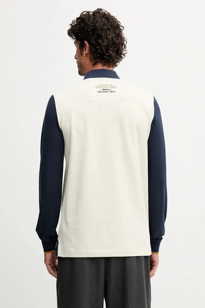 camicia a maniche lunghe colore beige PO1890UP00400 miniatura 3