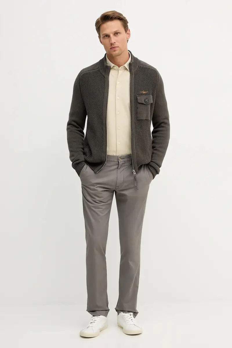 camicia uomo colore beige CA1265UP00342 miniatura 2