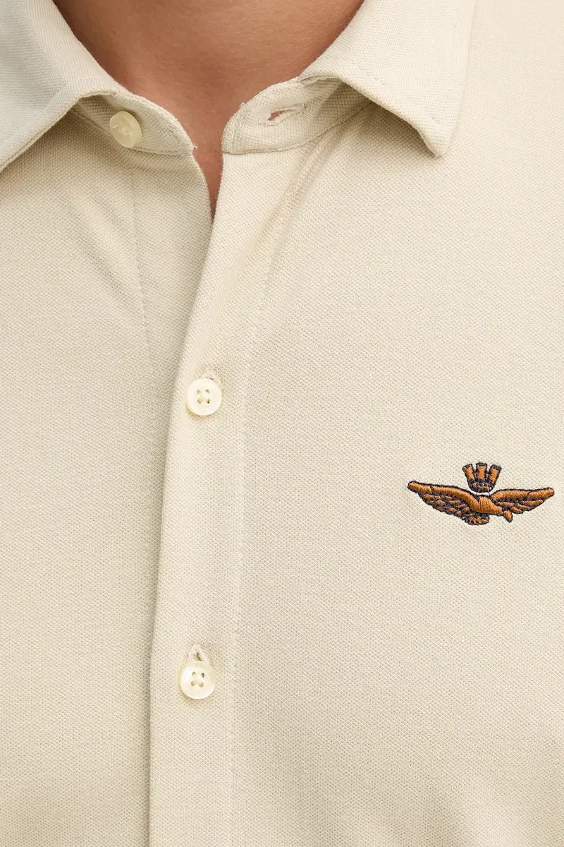 camicia uomo colore beige CA1265UP00342 miniatura 5