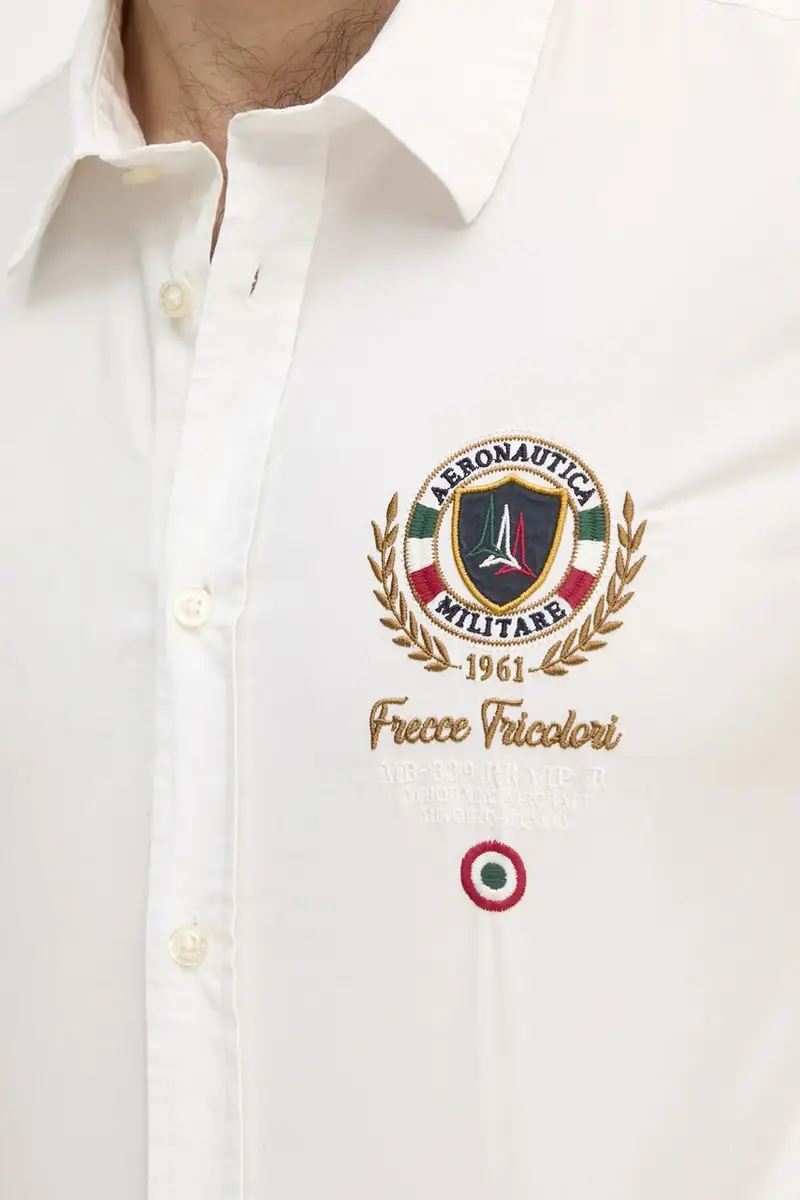 camicia uomo colore beige CA1285CT3288 miniatura 5