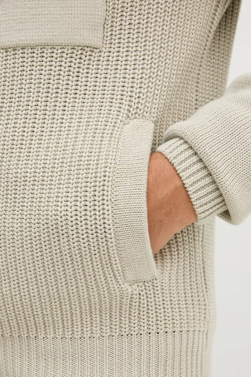 Aeronautica Militare Cardigan Uomo Beige 3764976 miniatura 5