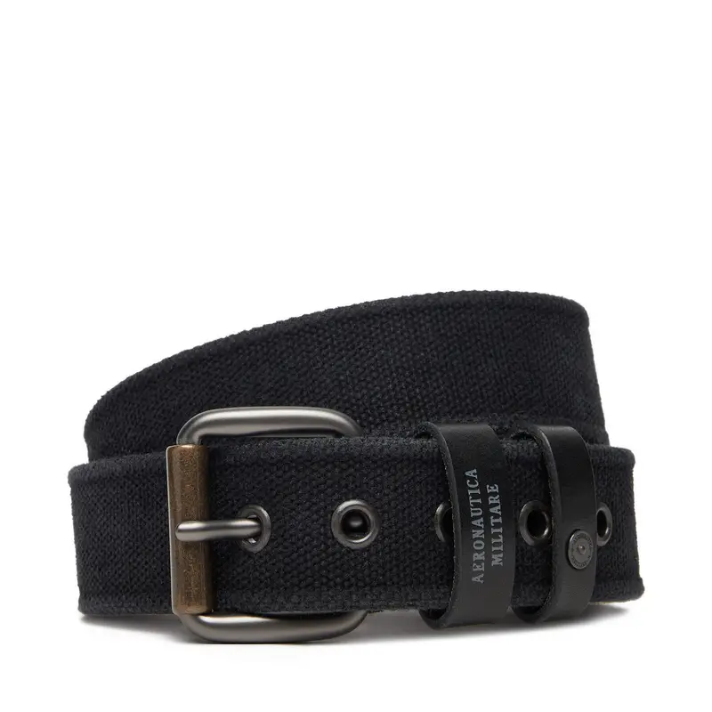 Cintura da uomo Aeronautica Militare 252CI0315UCT04246 Nero