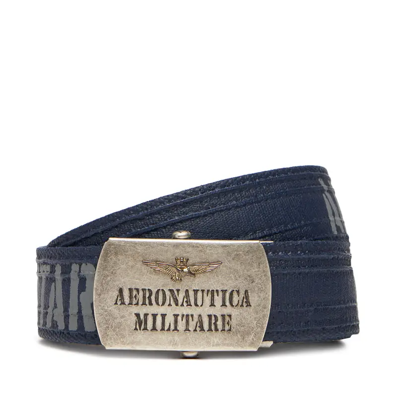 Cintura da uomo Aeronautica Militare 252CI0317UCT03585 Blu scuro