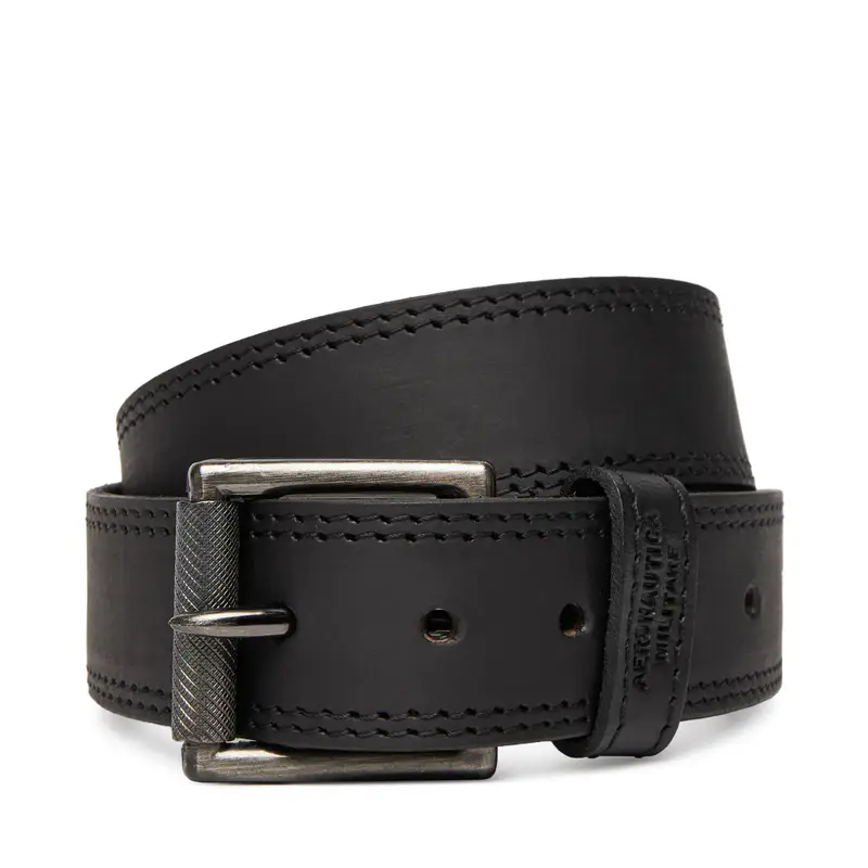 Cintura da uomo Aeronautica Militare 252CP0237UPL00181 Nero