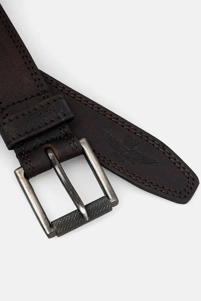 cintura in pelle uomo colore marrone CP0237UPL00181 miniatura 2