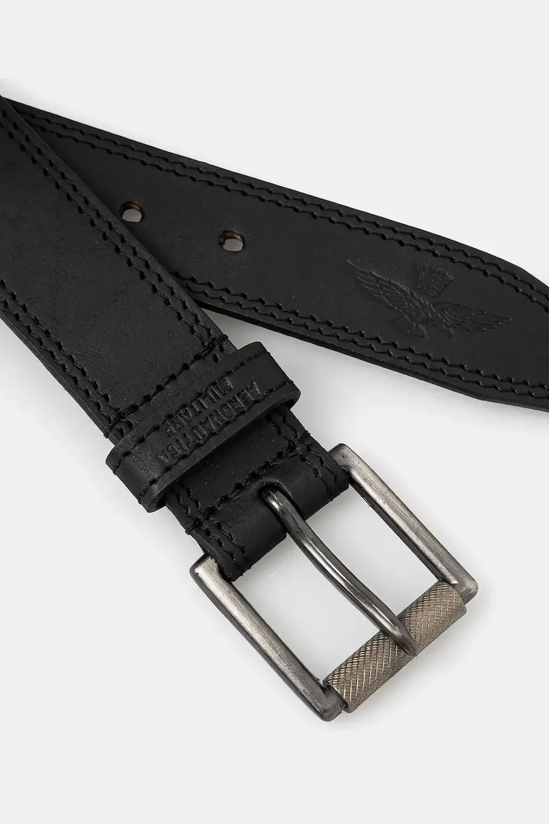 cintura in pelle uomo colore nero CP0237UPL00181 miniatura 2