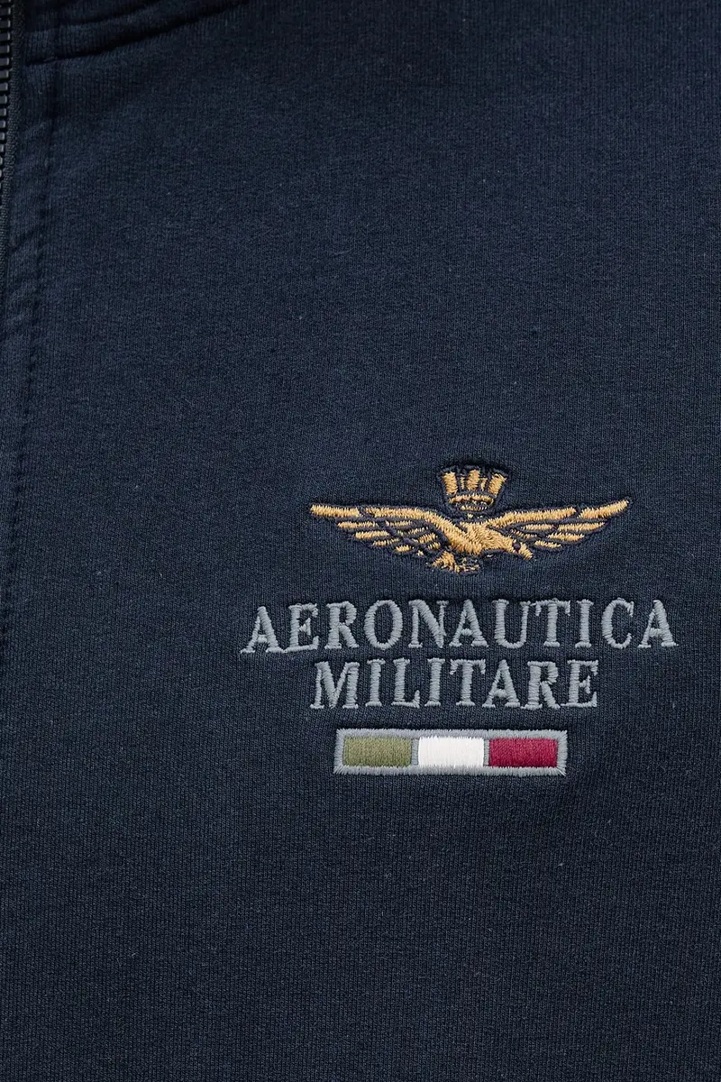 felpa uomo colore blu navy con cappuccio FE2078UF00662 miniatura 5