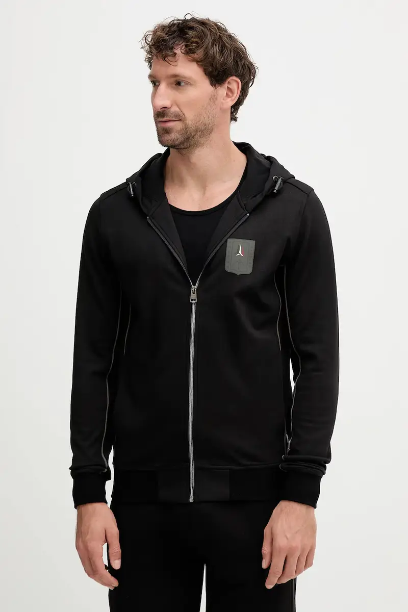 felpa uomo colore nero con cappuccio FE2064UF00667