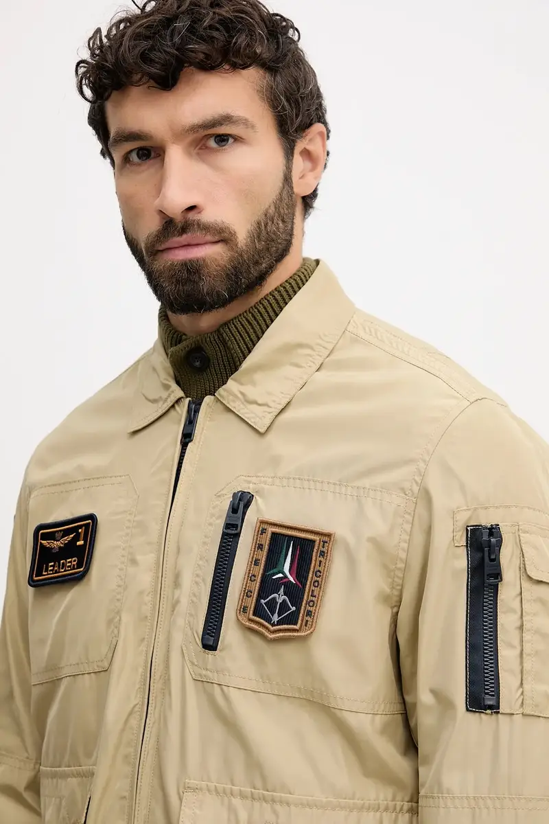 giacca uomo colore verde AB2071CT3081 Beige miniatura 4